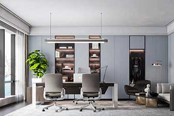 连云港轻奢风格-书房