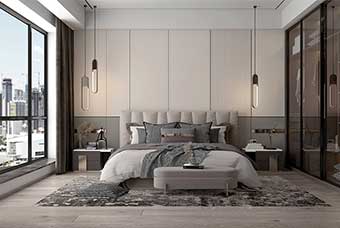 连云港现代风格-卧室