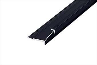 连云港航空纤维墙咔铝合金阳角线（哑黑氧化）