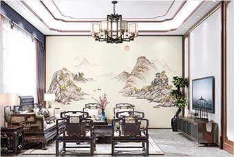 连云港森佰汇航空纤维墙咔（巴山蜀水）