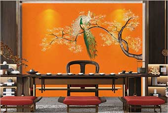 连云港森佰汇航空纤维墙咔（春花秋月）