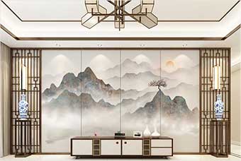 连云港森佰汇航空纤维（山水画系列）