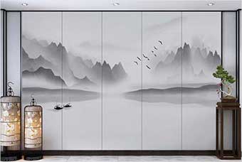 连云港森佰汇航空纤维（山水画系列）