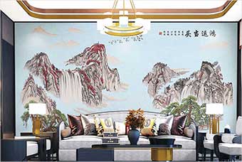 连云港森佰汇航空纤维墙咔（鸿运当头）